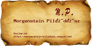 Morgenstein Piládész névjegykártya